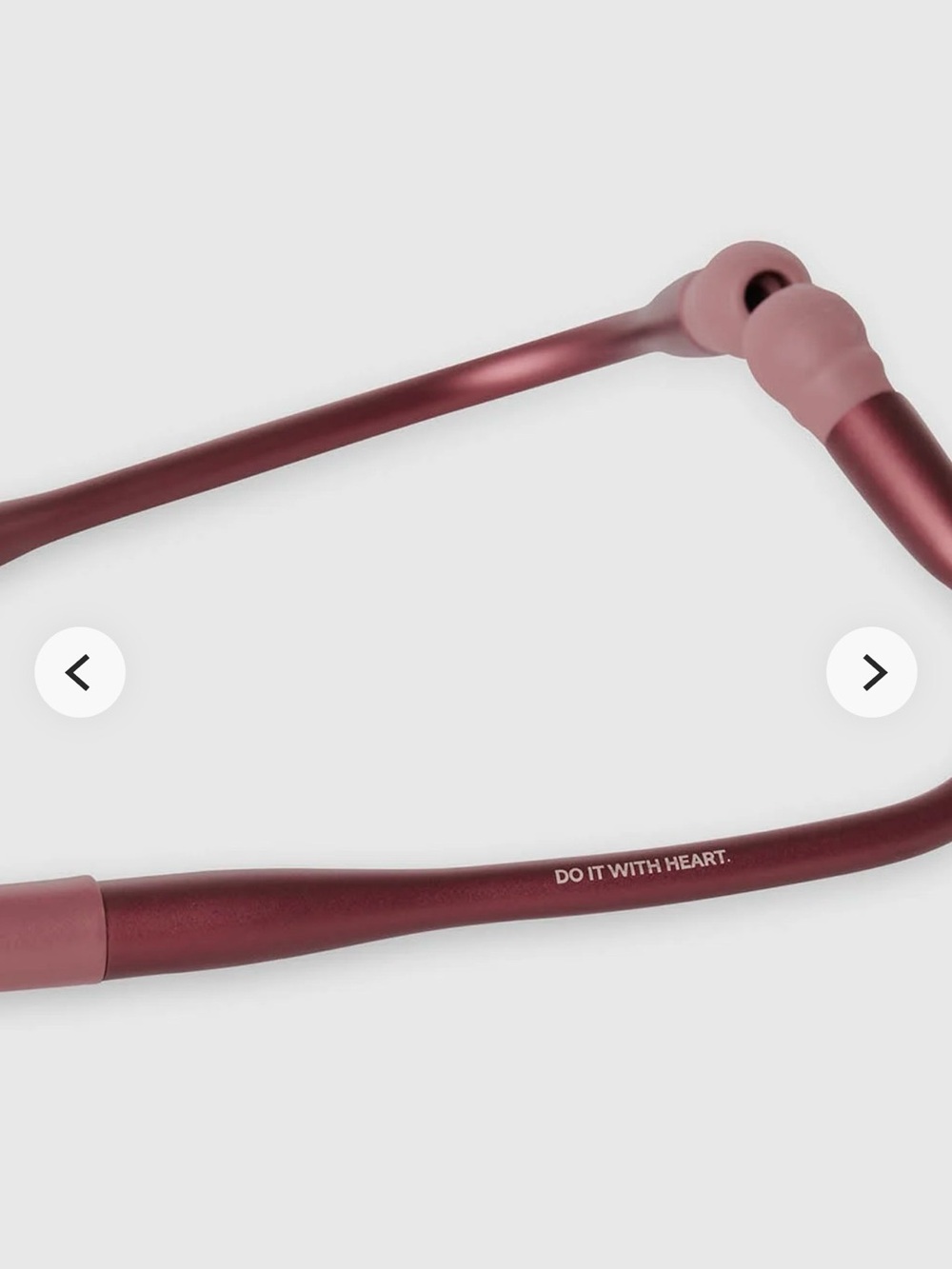 Figs eko core 500 stethoscope with case and extra accessories-mauve